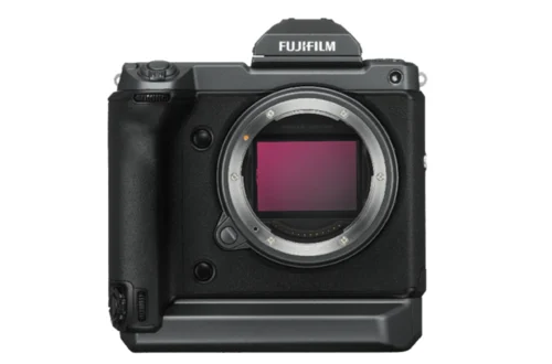 Fujifilm GFX100 without lens.