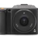 Hasselblad X1D II front on with a lens attached.