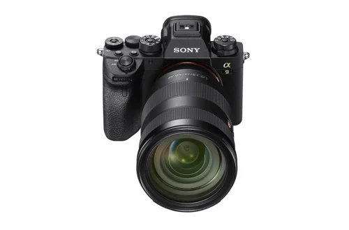 Sony A9II with 24-70mm F2.8 lens attached.