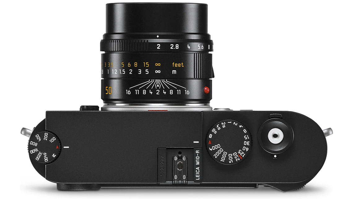 Leica M10-R with 50mm F2 APO viewed from the top.