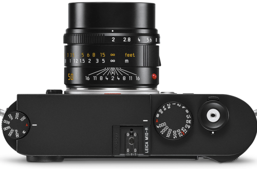 Leica M10-R with 50mm F2 APO viewed from the top.