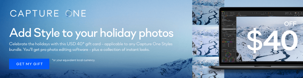 Capture One announce first sale of version 21, with up to $40 USD off ...
