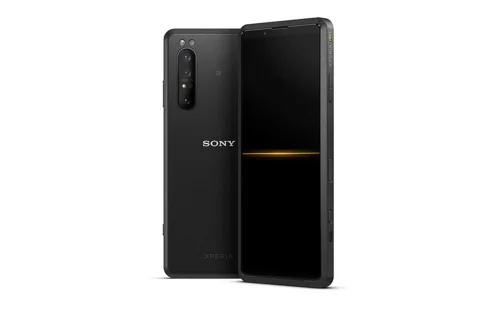 Sony Pro mobile front and rear.