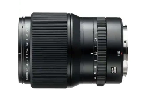 Fujifilm GF 110mm F2 medium format lens for GFX cameras