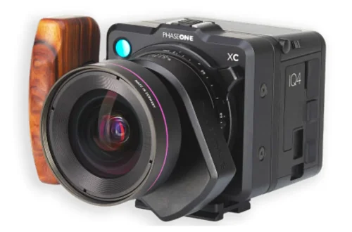 Phase One XC compact camera with 23mm Rodenstock and IQ4 150 digital back.