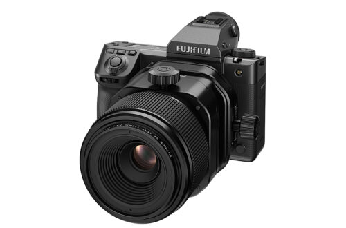 Tilt-shift lens on the Fujifilm GFX 100 II