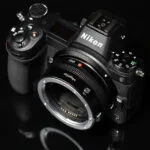 Megadap adapter on a Nikon