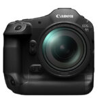 Canon EOS R1 with lens
