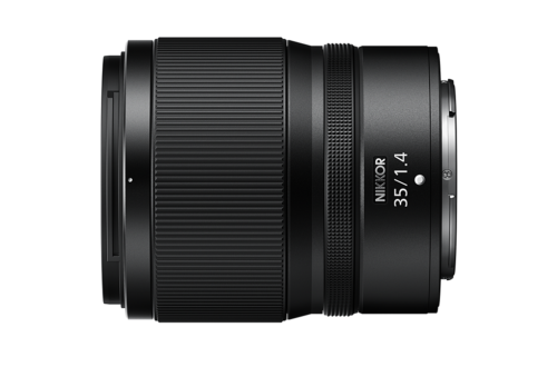 Nikkor Z 35mm F1.4 side on