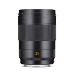 Leica Super-APO-Summicron-SL lens on a white background