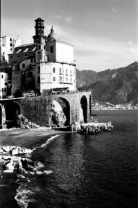 B&W photo taken with the new monoplane 50 film