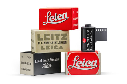 Leica film in neat looking packaging