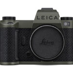 Green coloured mirrorless camera