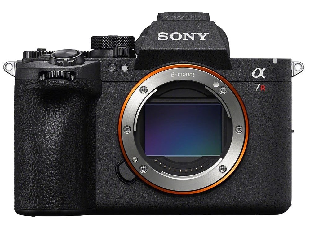 Sony a7r 6 on a white background