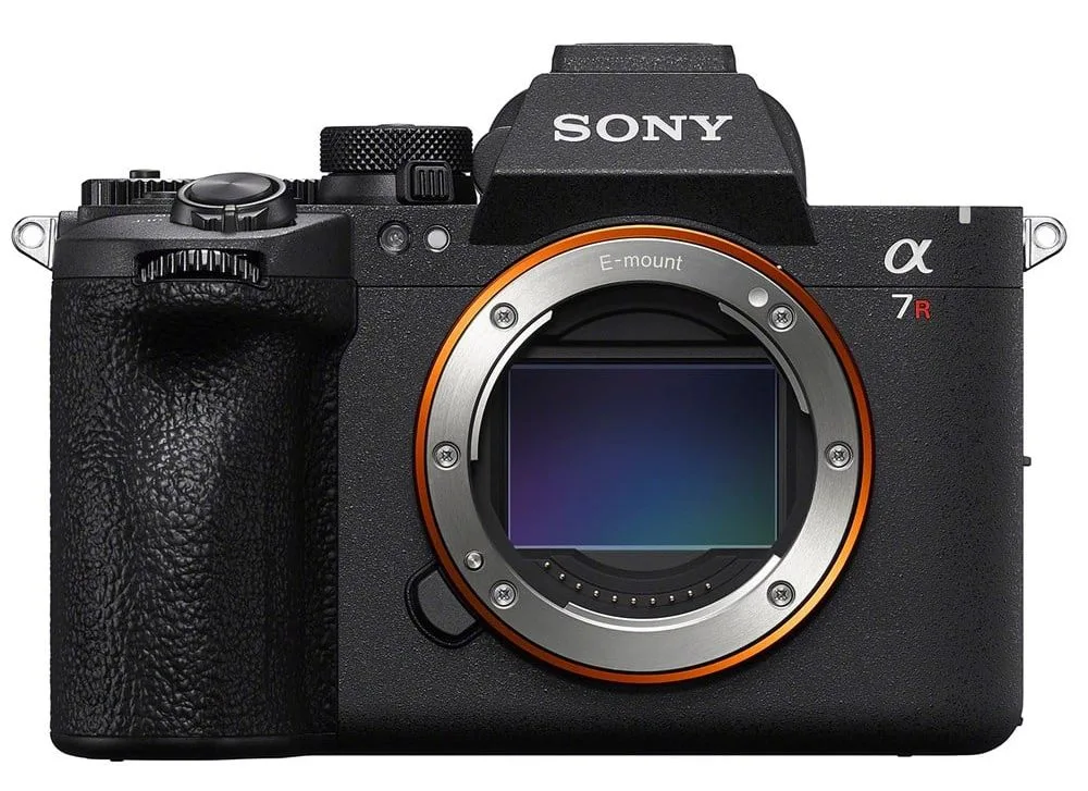Sony a7r 6 on a white background