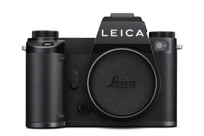 Black Leica SL3 P on white background